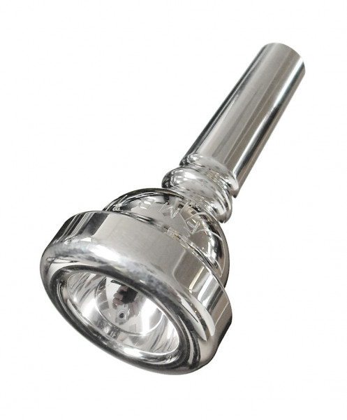 FMB-Pocket Hunting Horn Mouthpiece 4D, silverplated