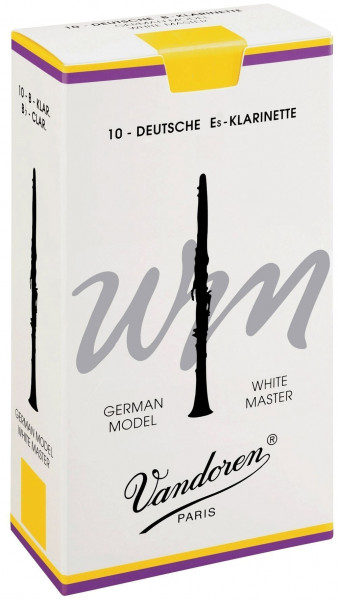 VANDOREN-Es-Clarinet Reeds White Master 2,5 -German