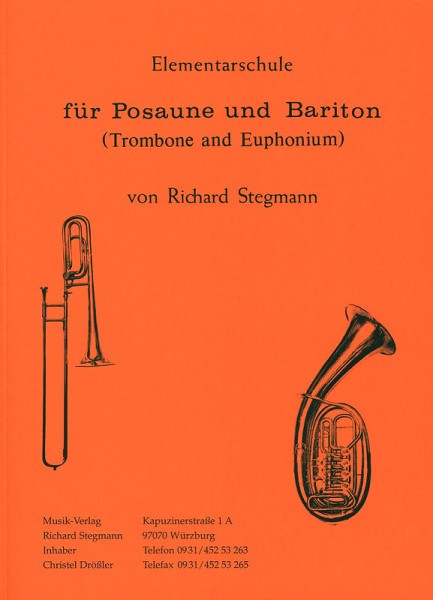 Stegmann: Schule Posaune u. Bariton