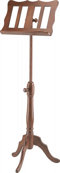 K&M-Wooden Music Stand 11701 walnut