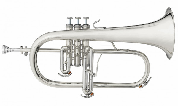 B&S-CHALLENGER-Flugelhorn 3145, silv., Bb-Flugelhorn