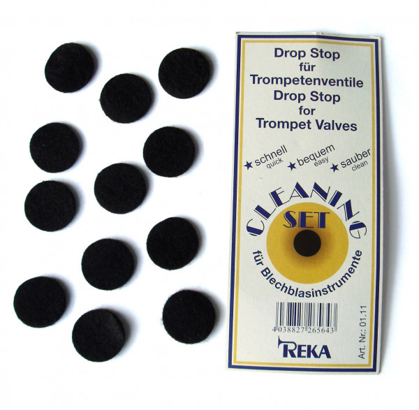 REKA-Drop Stop Set for trumpet-valves