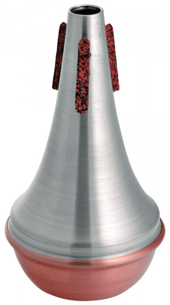 STOMVI - straight mute for trumpet 9540C, aluminium, copper bottom