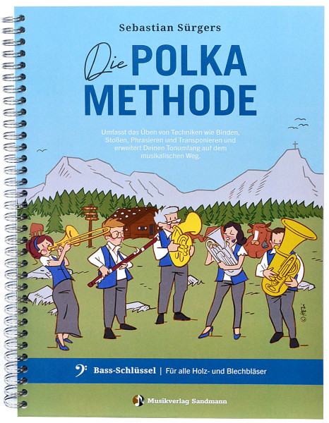 Die Polka Methode, Bass-Schlüssel von Sebastian Sürgers