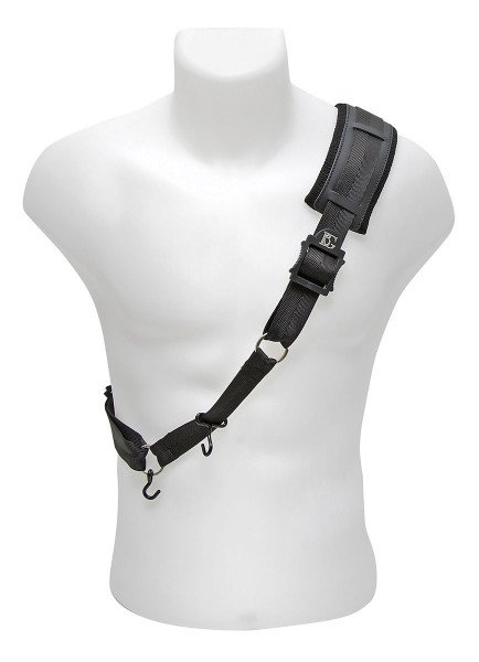 BG-Bassoon-strap leather B02, shoulder strap ML