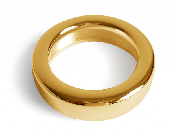 W.H.F.-Tubamouthpiece-rim Y 9 Au, goldplated