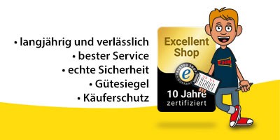 Trusted Shop 10 Jahre zertifiziert