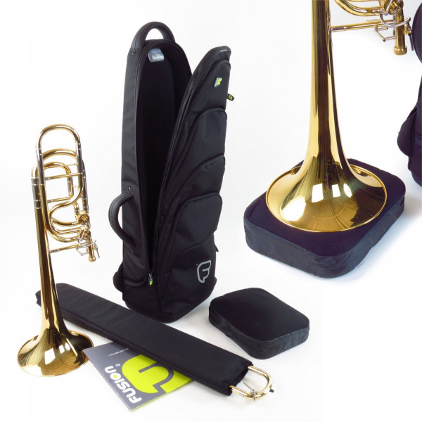 FUSIONGigbag Posaune Urban black/blue für Posaunen Koffer