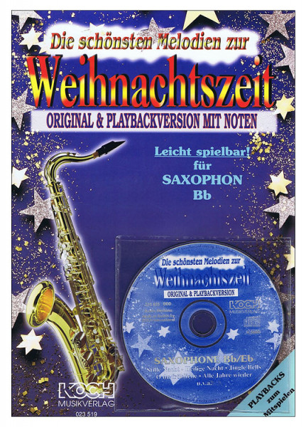 DIE SCHÖNSTEN MELODIEN ZUR WEIHNACHTSZEIT/Sax.