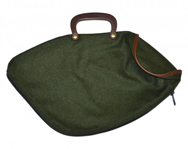GÖTZ-gigbag for Fürst-Pless-Horn, loden cloth, green
