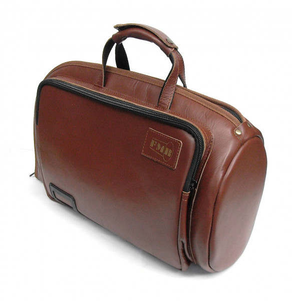 FMB-Bag Flugelhorn leather, brown