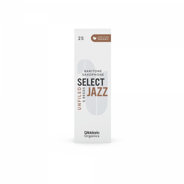 D'ADDARIO Select Jazz-Blätter unfiled Bariton 2Soft