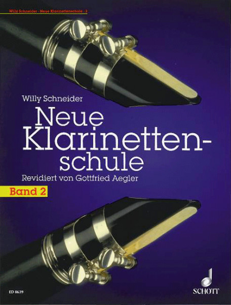 Neue Klarinettenschule Band 2 (Willy Schneider)