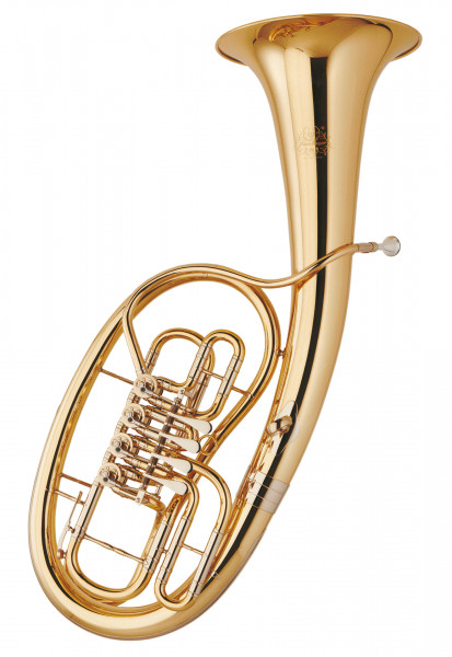 HOYER-B-Wagnertuba 822 4-vent. Goldlack