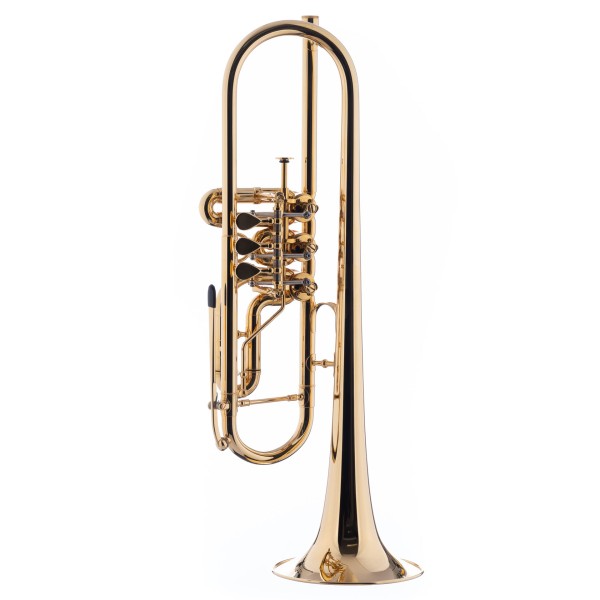 SCHAGERL-Bb-Trumpet - Hans Gansch - gold plated