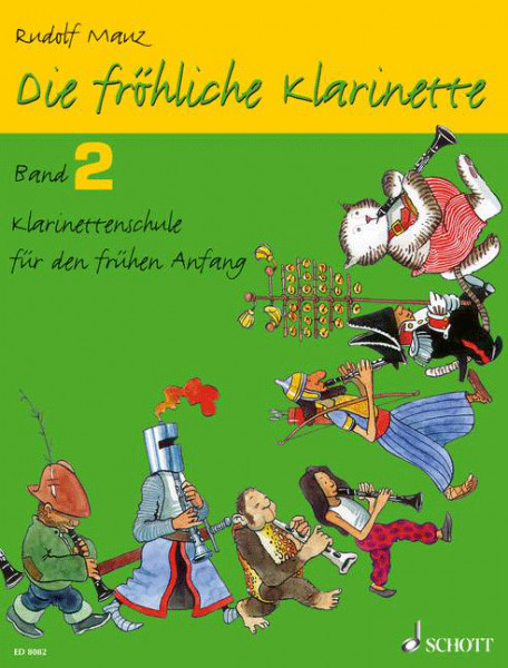 Die fröhliche Klarinette Band 2 (Rudolf Mauz)
