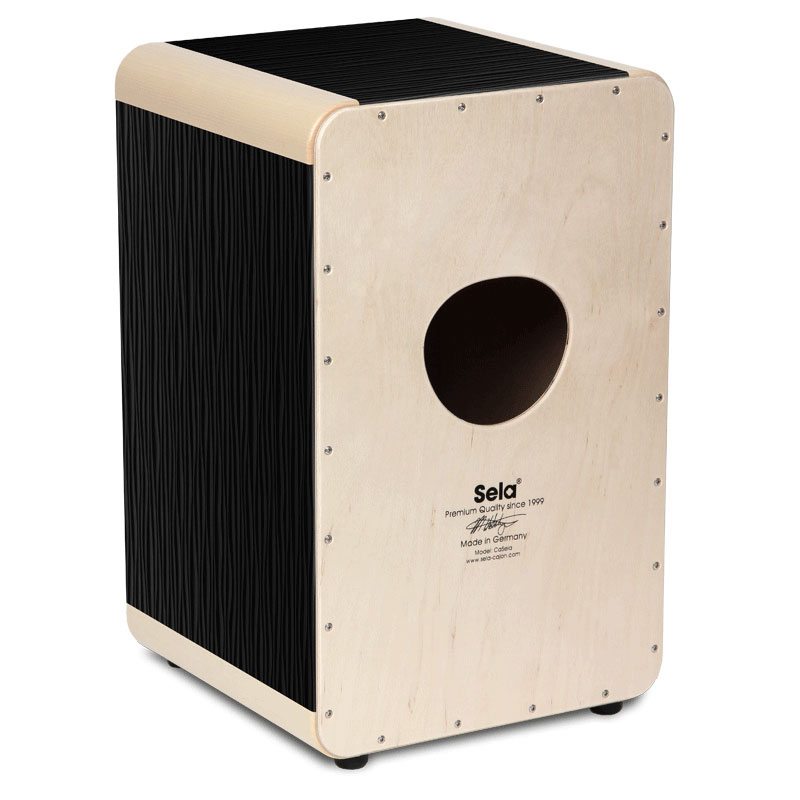 Sela Cajon Wave Black Makassar Effekt Percussion Percussion