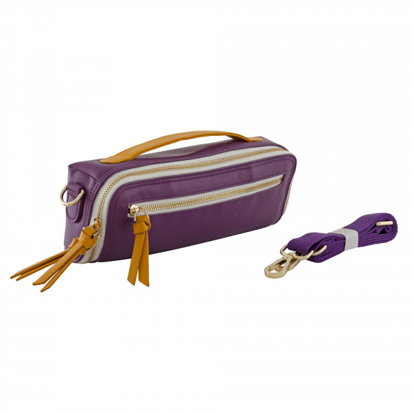 Fluterscooter Piccolo Bag lila/gold
