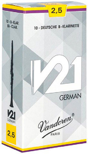 VANDOREN-Clarinet Reeds V21, 2,5 - german