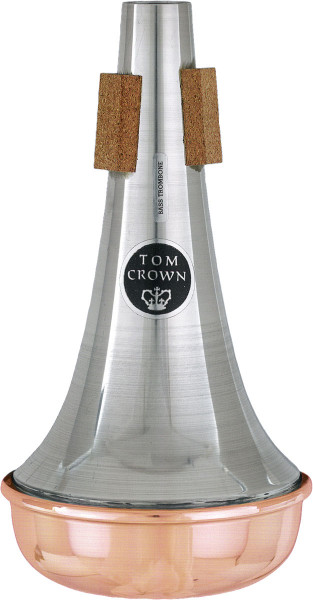 TOM CROWN-Dämpfer für Baßposaune, Kupferboden