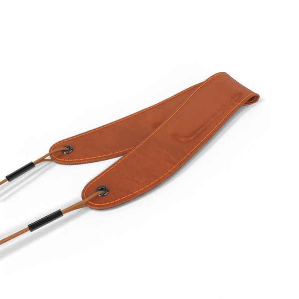 D'ADDARIO saxophone strap soprano / alto saxophone leather brown