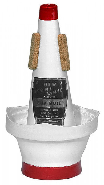 New-Stone-Lined Mute ST-152 for Tenor-Trombone, Cup Mute