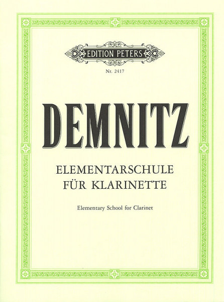 Demnitz: Klarinettenschule