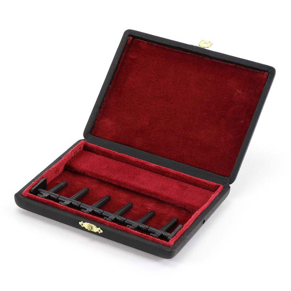 JAKOB WINTER-reedcase in leather for 6 Bassoon reeds