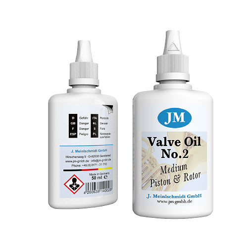 JM Valve Oil 2 - Synthetic Medium Piston & Rotor