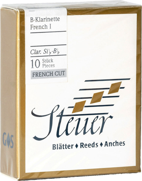 STEUER-Blätter -French White Line- Klar 3,5