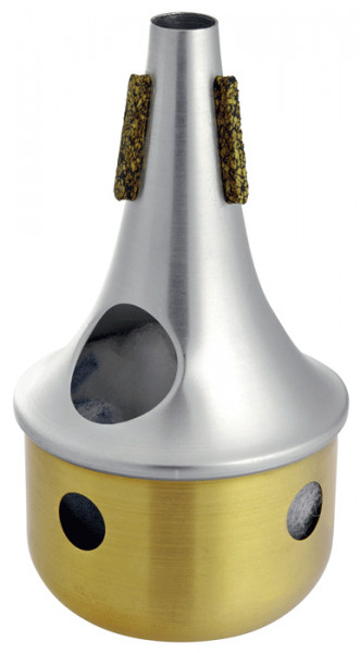 STOMVI - bucket mute for trumpet 9590L, aluminium, brass bottom