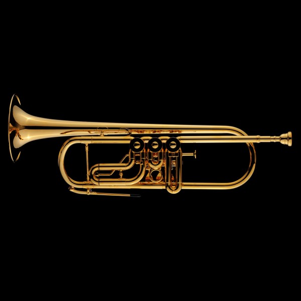 SCHAGERL Bb Trumpet - Vienna 2021 - gold-plated