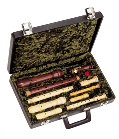 MOECK quartet- case for sopranino to tenor Recorder