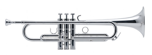 SCHILKE-Trompete in B, X3 versilbert Tuning Bell