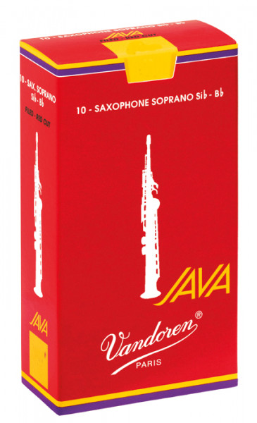 VANDOREN-Blätter für Sopran Sax Java filed RED 3,5