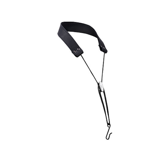 BAMBÚ-Leder Tragegurt Tenor/Baritonsaxophon CAT-01 black - Auslaufmodell -