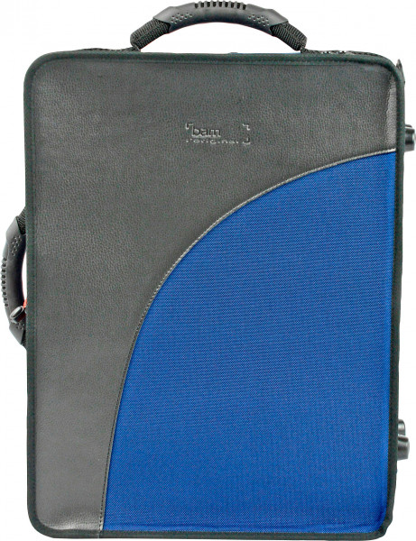 BAM doublecase -Trekking- for set A/Bb Boehm clarinets, navy blue