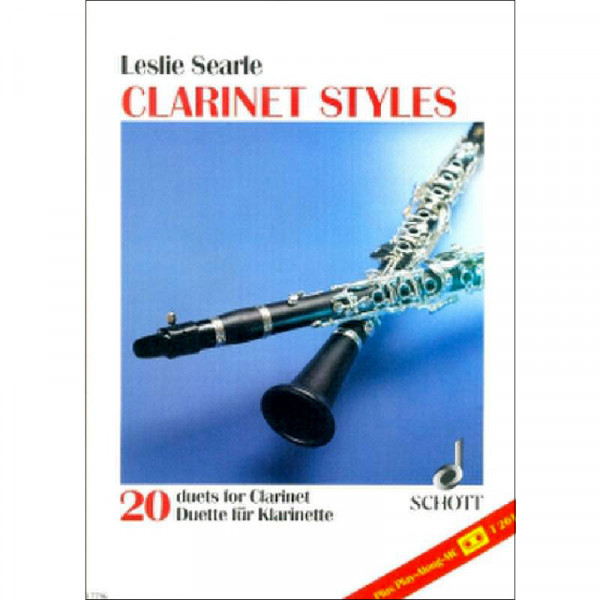 Searle: Clarinet Styles - 20 Duette m.MC