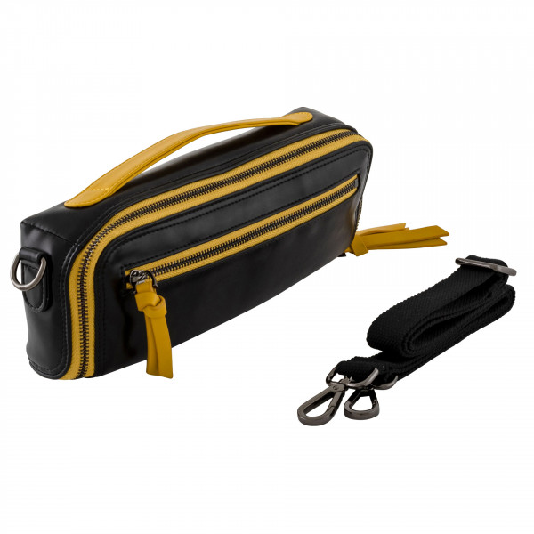 Fluterscooter Piccolo Bag schwarz/gold