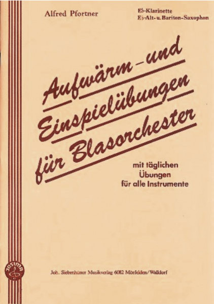 Aufwärm und .... Es-Klar.