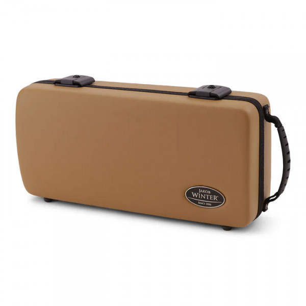 JAKOB WINTER universal clarinet case Techleather Caramel