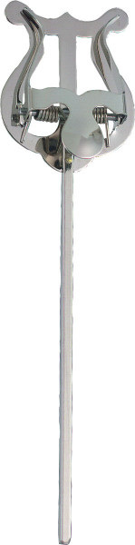 Marschgabel Lyra klein 1 Drücker vernickelt