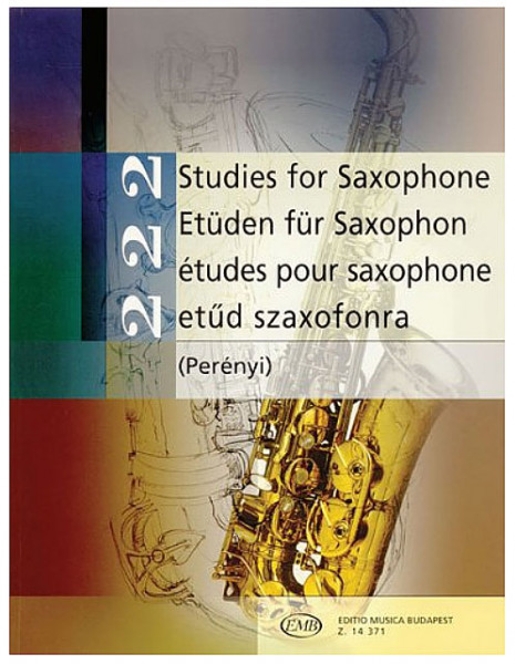 Perényi - 222 Etüden für Saxophon