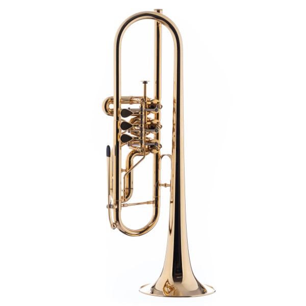 SCHAGERL-Bb-Trumpet - Berlin H CYL -gold-plated