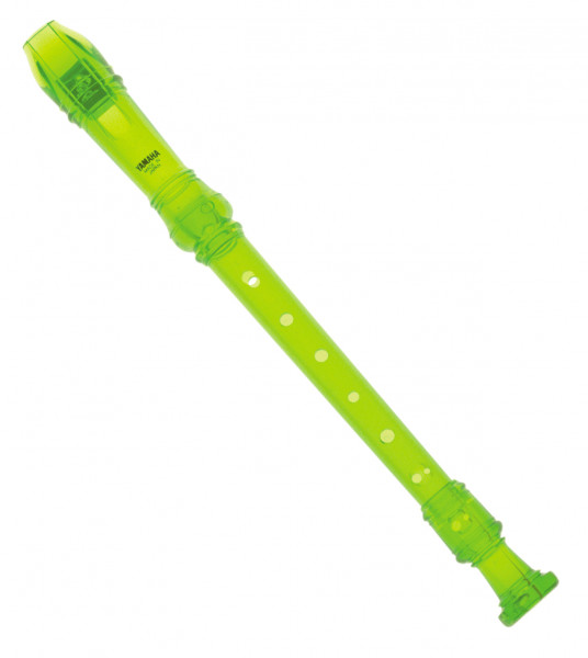 YAMAHA soprano Recorder YRS 20 BG, baroque fingering, green