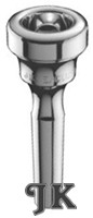 JK-EXCLUSIVE-Flugelhorn Mouthpiece 5D, german shaft 10