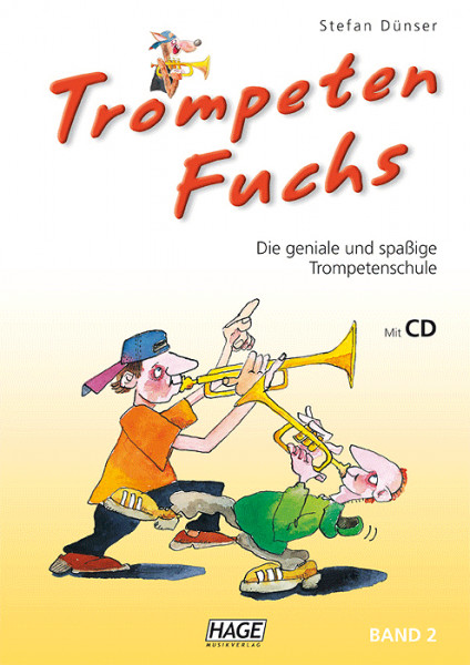 Trompeten Fuchs, Band 2 - Trompetenschule mit CD