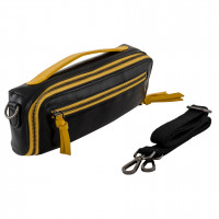 Fluterscooter Piccolo Bag schwarz/gold