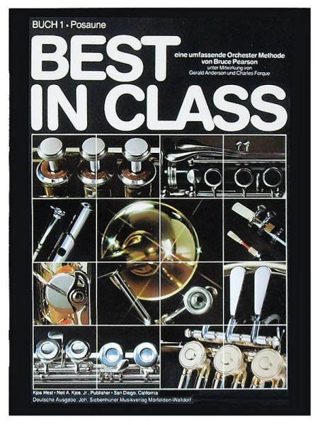 Pearson: Best in Class Posaune Bd. 1