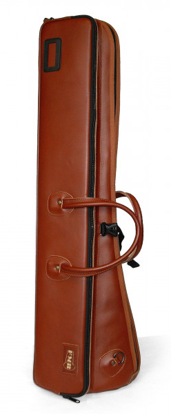 FMB-Bag Trombone leather, brown